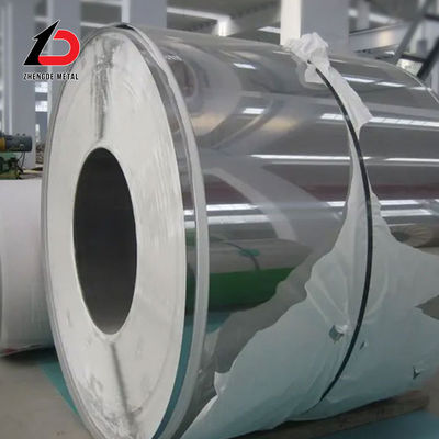 ASTM AISI 201 304 316 430 904L 310S met 2b Ba Oppervlak 0,15-3,0 mm Dik gepolijste spoel Roestvrij staal spoelen