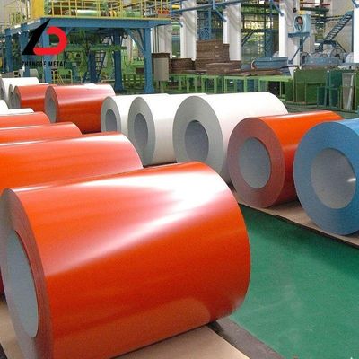 PVDF Coating PPGI Steel Coil Ral 5015 kleurcoated aluminium coil