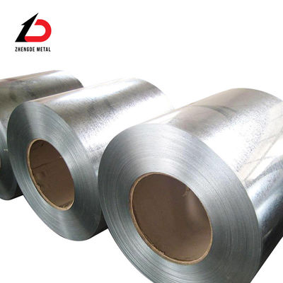 ASTM JIS Dx51d gegalvaniseerde gegalvaniseerde spoel, warm gedompeld met normale spanglecoating