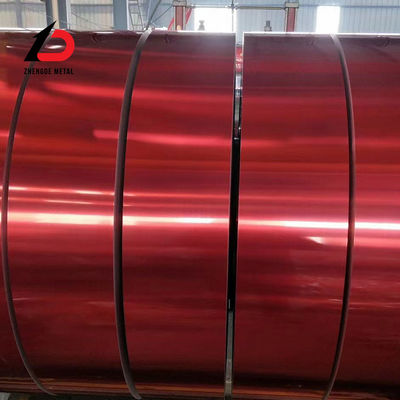 RoHS PPGI Stalen spoel Voorgeverfde kleurbedekte plaat Spoelbreedte 3000 mm