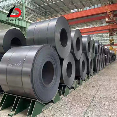 China Warmgewalste koolstofstaal spoel ASTM A36 A53 Q235 Q345 Staal spoelen 5mm 10mm 15mm Dikte Op maat gemaakte strook spoel voor industriële productie