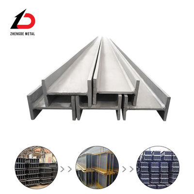 Bazck Carbon Steel H-balk 100 mm H-balk ASTM-standaard voor commerciële gebouwen