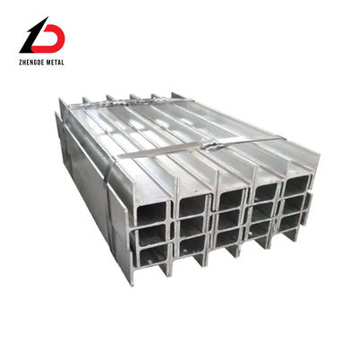 Hot Dip gegalvaniseerde structuur koolstofstaal I / H balk voor zonne-montage systeem