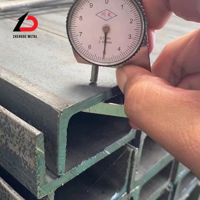 A36 Carbon Steel C Channel met concurrerende prijs 41X41 41*21 Hot DIP gegalvaniseerd U Channel staal