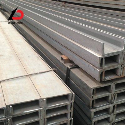 Warmgewalst koolstofstaal U-kanaal S235jr S355jr 16 Gauge Metal U-kanaal
