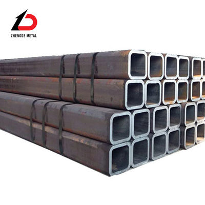 China Factory S235jr Ss400 S235j0 A572 Carbon Steel Rectangular Seamless Tube Low Carbon Seamless Steel Tube Galvaniseerde rechthoekige buis voor bouwmateriaal