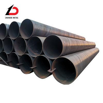 Pipeline voor aardgas en olie API 5L L245, L360, A53, J55, N80, X42, X46, X52 Carbon Steel Pipe Spiral Gesolde Pipe