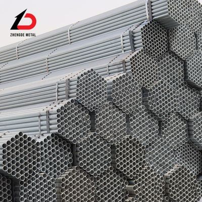 Dx51d Wanddikte 1mm-150mm Buitendeurs 6mm-2500mm Z40-600g gegalvaniseerde stalen buizen voor de bouw- en chemische industrie