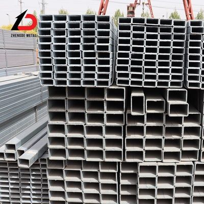 ASTM A500 gegalvaniseerde stalen buis Shs Rhs gegalvaniseerde stalen vierkant buis