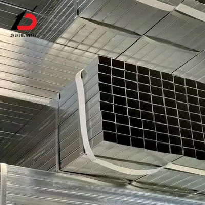 ASTM A500 gegalvaniseerde stalen buis Shs Rhs gegalvaniseerde stalen vierkant buis
