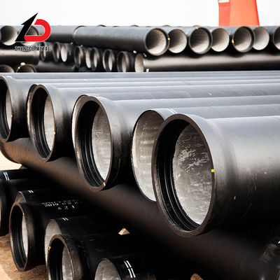 Op maat gemaakte 8 inch grote diameter coating K7 K9 klasse ductiel gietijzeren buis 800mm ductiel gietijzeren buis 300mm prijzen per ton te koop