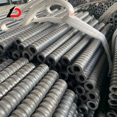 Hoge treksterkte 20mnsi Mijnbouwindustrie Zelfboren Holle Grouting Rock Bolt Cold/Hot Walled Cold-Drawn Anchor Rod voor Machinery Chemical Industry