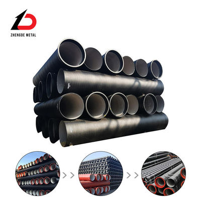 Vervoer van kraanwater DN80-2600mm maat afmetingen Fabrieksprijs Verkoop Ductiel ijzeren buis