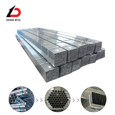 150*150*3mm 6m lengte warm gedompeld gegalvaniseerd koolstofstaal vierkant buis/pijp voor bouwmateriaal