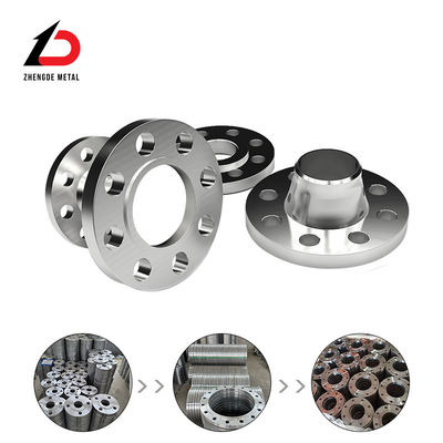 ASME ANSI B16.5 RF / FM 304 316 304L 316L Gesmeed Lashals Vlekvrye Staal Flanche OEM-fabrikant