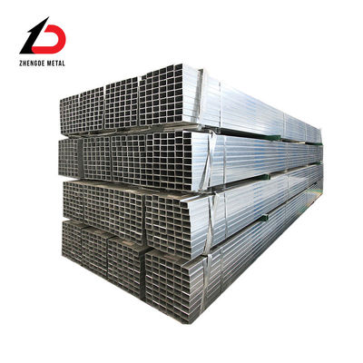 Europese standaard maatgrootte 20*20mm 40*40mm 60*60mm 80*80mm gegalvaniseerd stalen vierkant buis/pijp