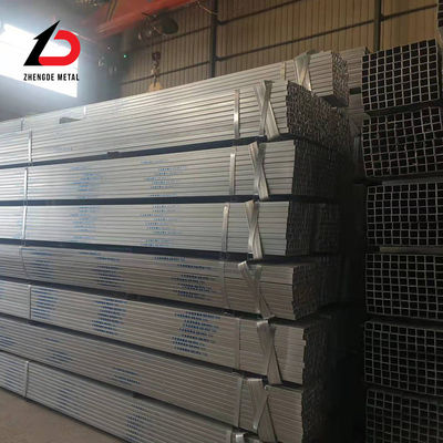 Europese standaard maatgrootte 20*20mm 40*40mm 60*60mm 80*80mm gegalvaniseerd stalen vierkant buis/pijp