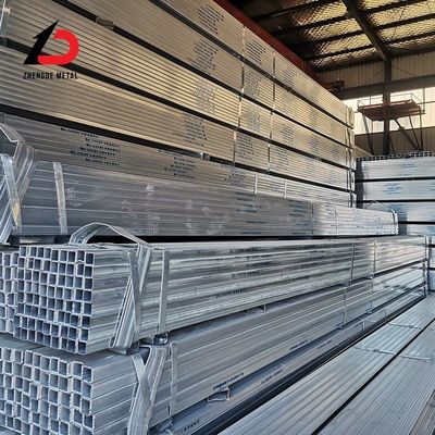 Europese standaard maatgrootte 20*20mm 40*40mm 60*60mm 80*80mm gegalvaniseerd stalen vierkant buis/pijp