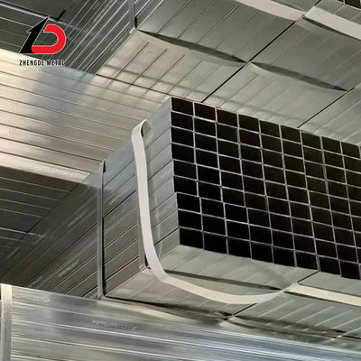 Fabriek Op maat 20*30 30*40 40*60 60*80*2/1.5mm Warm gedompeld gegalvaniseerd rechthoekig buis/pijp