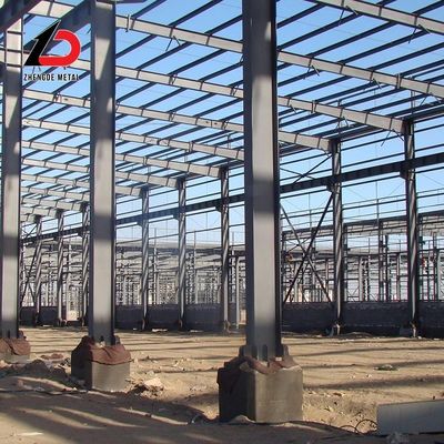 Voorgefabriceerde staalframestructuur