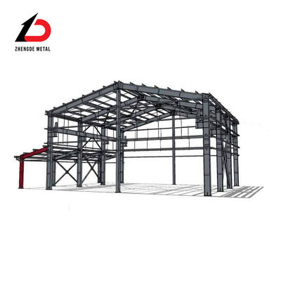 Prefab Engineering galvaniseerd staal magazijn Gebouwen Ontwerp Structuur