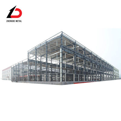 Modulaire staalframe structuur aangepast sandwichpaneel staalstructuur