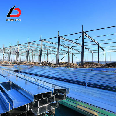 Modulaire staalframe structuur aangepast sandwichpaneel staalstructuur