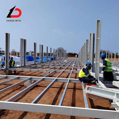 Q235 Prefabricated Building Steel Structure Op maat gemaakt S235 S275jr