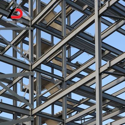Op maat gemaakte staalframeconstructie Preengineerd Prefabricated Steel Structure