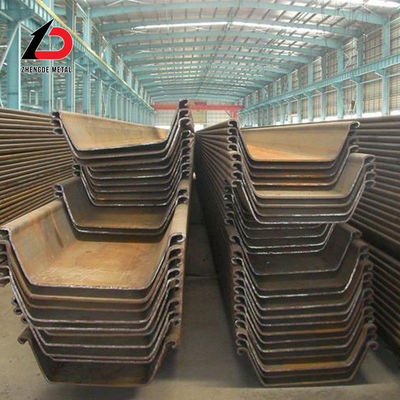 China Type U Z II 2 Shape Warmgewalst PU32-1 PU32+1 PU 32 Larsen Sy390 Sy295 Ms Mild Low Carbon Steel Sheet Pile voor constructie Fabrieksprijs
