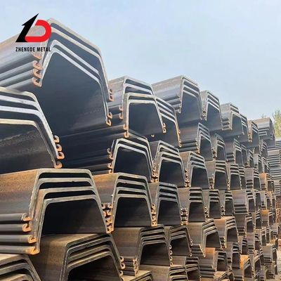 ASTM A690 U-type staalplaatpielen koudgewalst