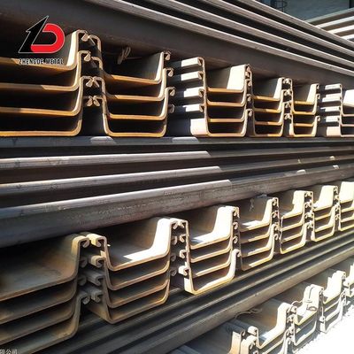                  Hot Selling Cheap Steel Sheet Pile Type 2 Sy295/Sy390 Sheet Pile U Shaped Z Shaped Sheet Pile 10.5mm Steel Sheet Pile Price             