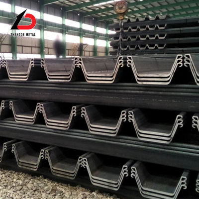 Koud gevormd Larssen staalplaatstapel Q235 S275 S355 Sy290 Sy295