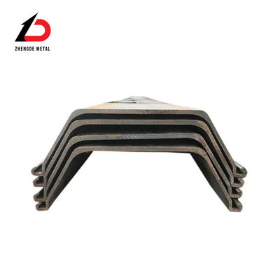 Bewerkbaarheidsvermogen Interlocking sheet piles Z type U type JIS5528 GB T20933-2014