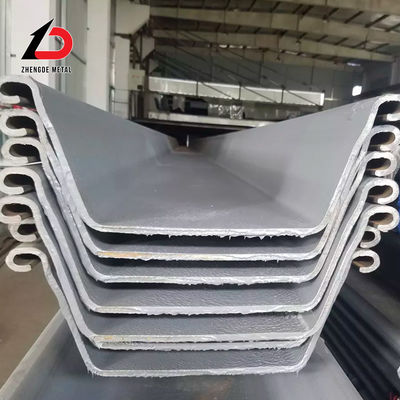 Bewerkbaarheidsvermogen Interlocking sheet piles Z type U type JIS5528 GB T20933-2014