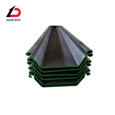 Graad Sy390 U-type staalplaatstapel 8m 10m 12m vergrendelingsplaten