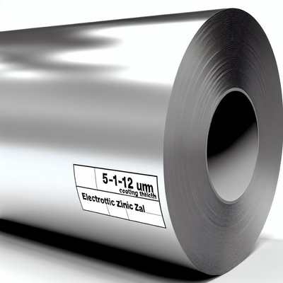 DX51D+AZ gegalvaniseerde spoel 5-12μm elektrolytische zinkcoating 1250mm breedte