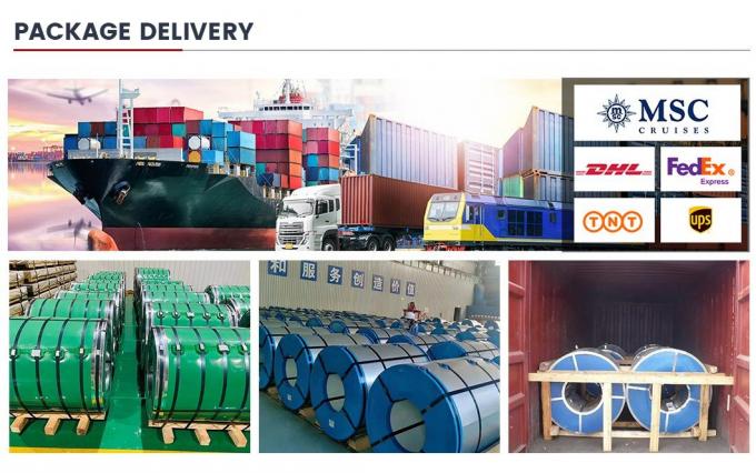 PVDF Coating PPGI Steel Coil Ral 5015 kleurcoated aluminium coil 11