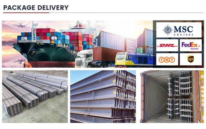 Bazck Carbon Steel H-balk 100 mm H-balk ASTM-standaard voor commerciële gebouwen 9