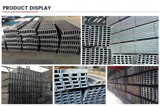 A36 Carbon Steel C Channel met concurrerende prijs 41X41 41*21 Hot DIP gegalvaniseerd U Channel staal 7