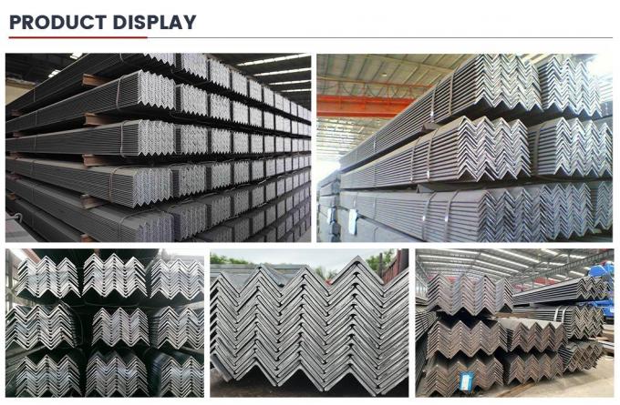 Warmgewalste hoekbalk van koolstofstaal ASTM A36 A53 Q235 Q345 aangepaste lengte 7