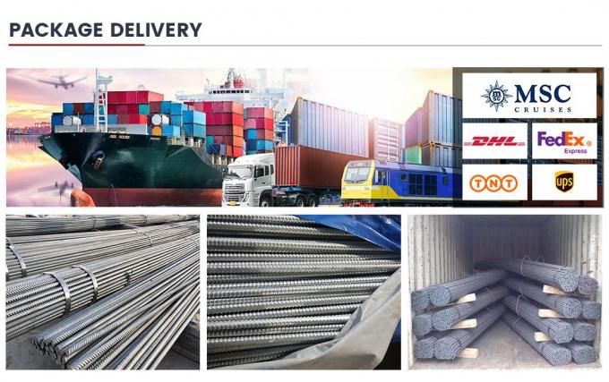 6mm 8mm 10mm HRB400 HRB500 B500 B500b Carbon Steel Vervormd ijzeren stangversterkingsmateriaal Productie normen ASTM/JIS/AISI/DIN/BS/En/GB 10