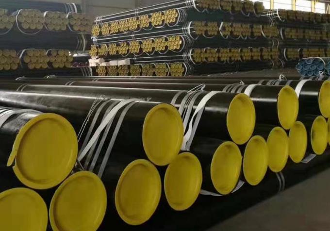 Goede kwaliteit ASTM A106 / API 5L Sch 40 Sch 80 Sch120 Zwart geschilderd naadloos stalen buis Carbon Steel Pipeline Prijs 5