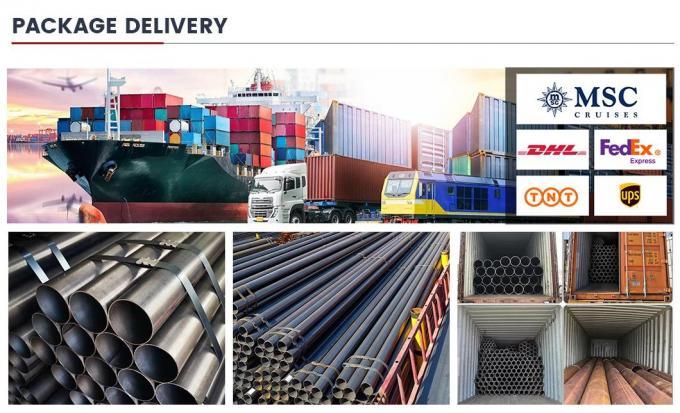 Pipeline voor aardgas en olie API 5L L245, L360, A53, J55, N80, X42, X46, X52 Carbon Steel Pipe Spiral Gesolde Pipe 10