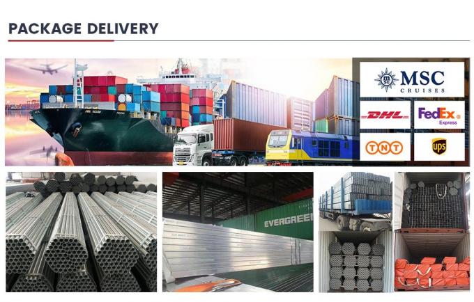 ASTM A500 gegalvaniseerde stalen buis Shs Rhs gegalvaniseerde stalen vierkant buis 10