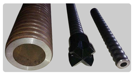 voor Tunneling Slope Coast Self-Drilling Bolts 40cr R51/30 Anker Bar Anker Rods 6