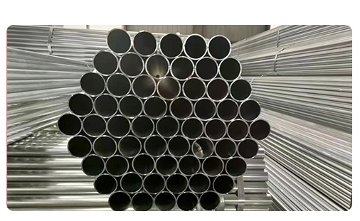 15 mm diameter gegalvaniseerd staal structuurpijp ASTM A120 Zwart poeder bedekt 2