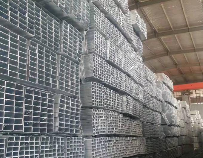 15 mm diameter gegalvaniseerd staal structuurpijp ASTM A120 Zwart poeder bedekt 5