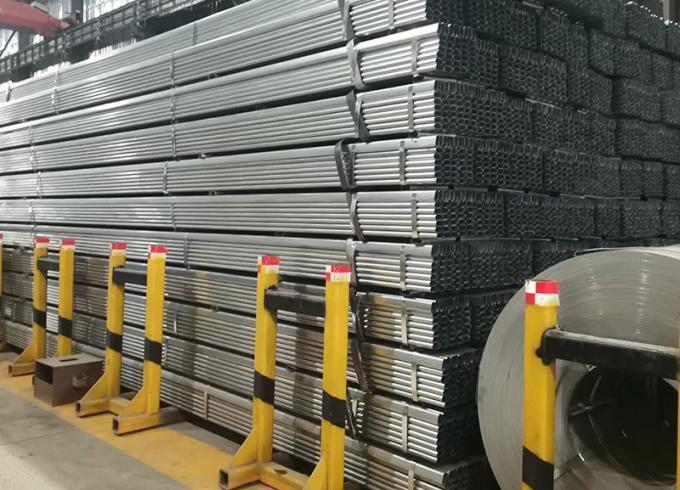 15 mm diameter gegalvaniseerd staal structuurpijp ASTM A120 Zwart poeder bedekt 3
