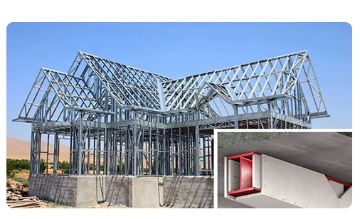 Prefab Modular Industrial Building Customized Easy Install Insulation Sandwich Panel Steel Structure Used for Warehouse Dormitories Temporary Offices